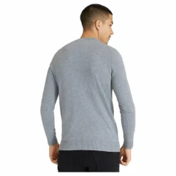 Cotton Merino V Neck Jumper Mid