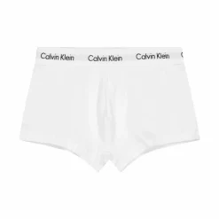 Cotton Stretch 3P Low Rise Trunk White