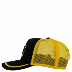 Cotton Twill-vntg Truckr Polo Black Multi