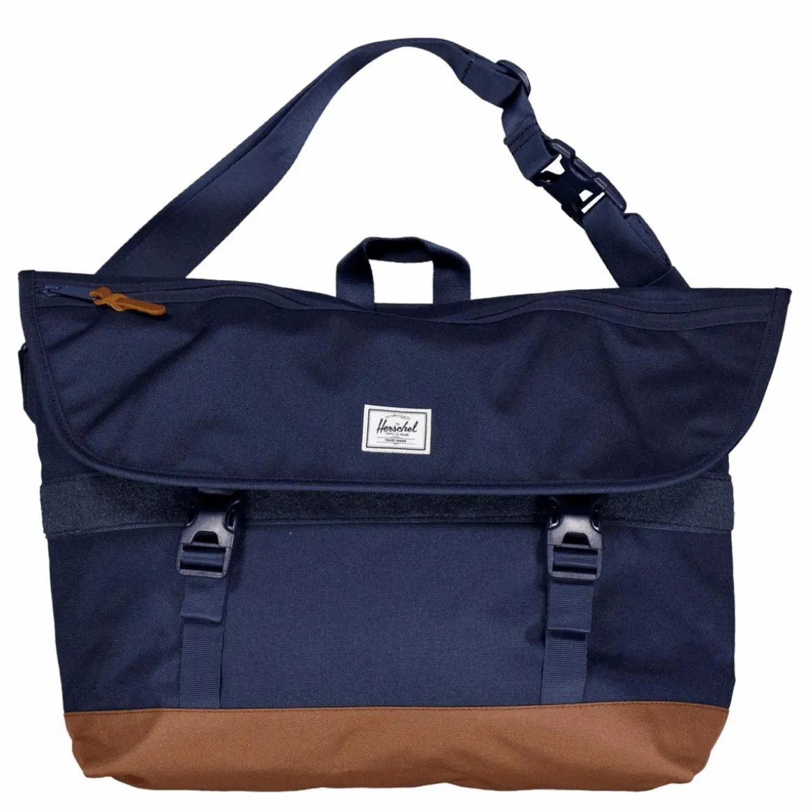 Cove Messenger Navy/saddle Brown