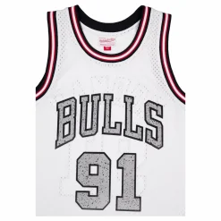 Cracked Cement Swingman Jersey White