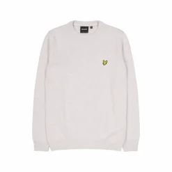 Crew Neck Lambswool Blend Jump X113 Marl