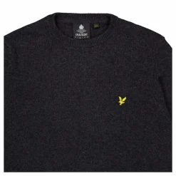 Crew Neck Lambswool Blend Jump 398 Marl