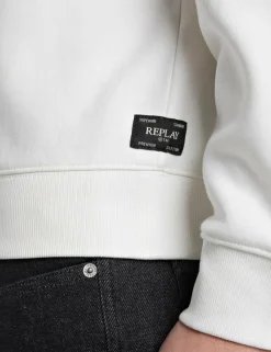Crew Neck Sweatshirt 011 Natural White