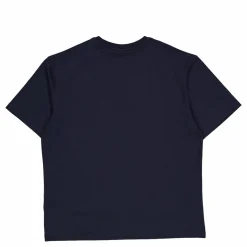 Crew T-shirt Dark Navy/white