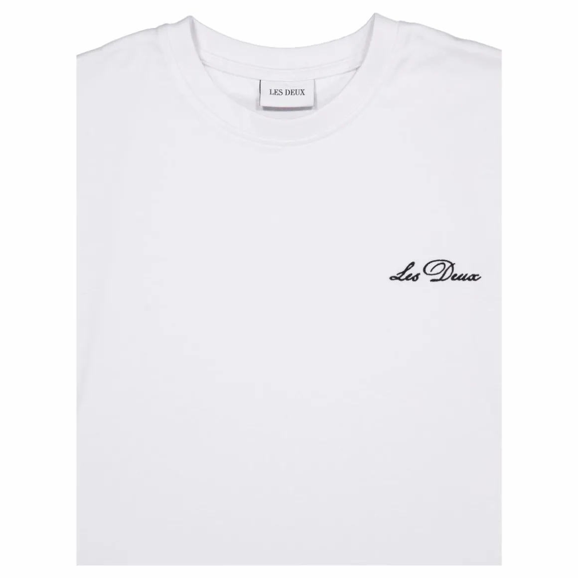 Crew T-shirt White/black