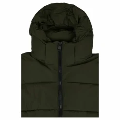 Crinkle Nylon Puffer Jacket