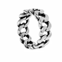 Cuban Ring Silver
