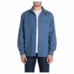 Denim Shirt 009 Medium Blue
