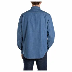 Denim Shirt 009 Medium Blue
