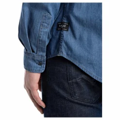 Denim Shirt 009 Medium Blue