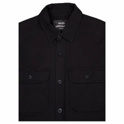 Dyed Canvas Skyler Shirt 1 Black