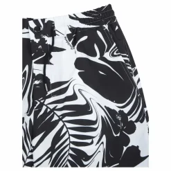 Earl Hibiscus Print Shorts