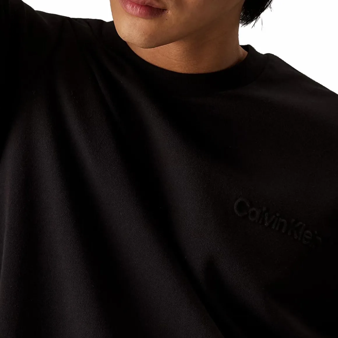 Embossed Logo T-shirt Black