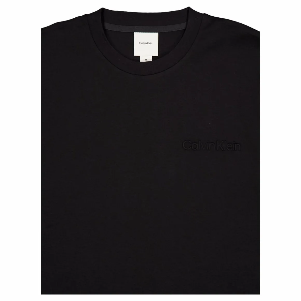 Embossed Logo T-shirt Black