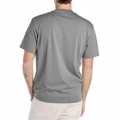 Embroided Logo Tee Grey Military