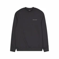 Embroidered Crew Neck Sweatshirt