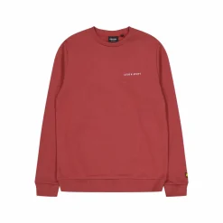 Embroidered Crew Neck Sweatshi X086 Fletcher