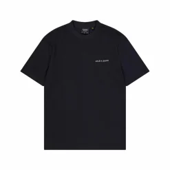 Embroidered Logo T-shirt X087 Saddle
