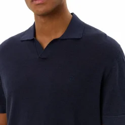 Emmanuel Polo Knit Dark Navy