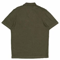 Emmanuel Polo Knit Forest Green