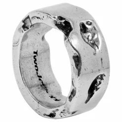 Eroded Ring Silver
