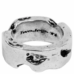 Eroded Ring Silver