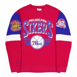 76ers All Over Crew 3.0 Scarlet Red