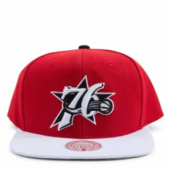 76ers Cardinal 2 Tone snapback