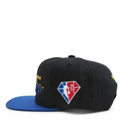 76ers NBA 75th Gold Snapback