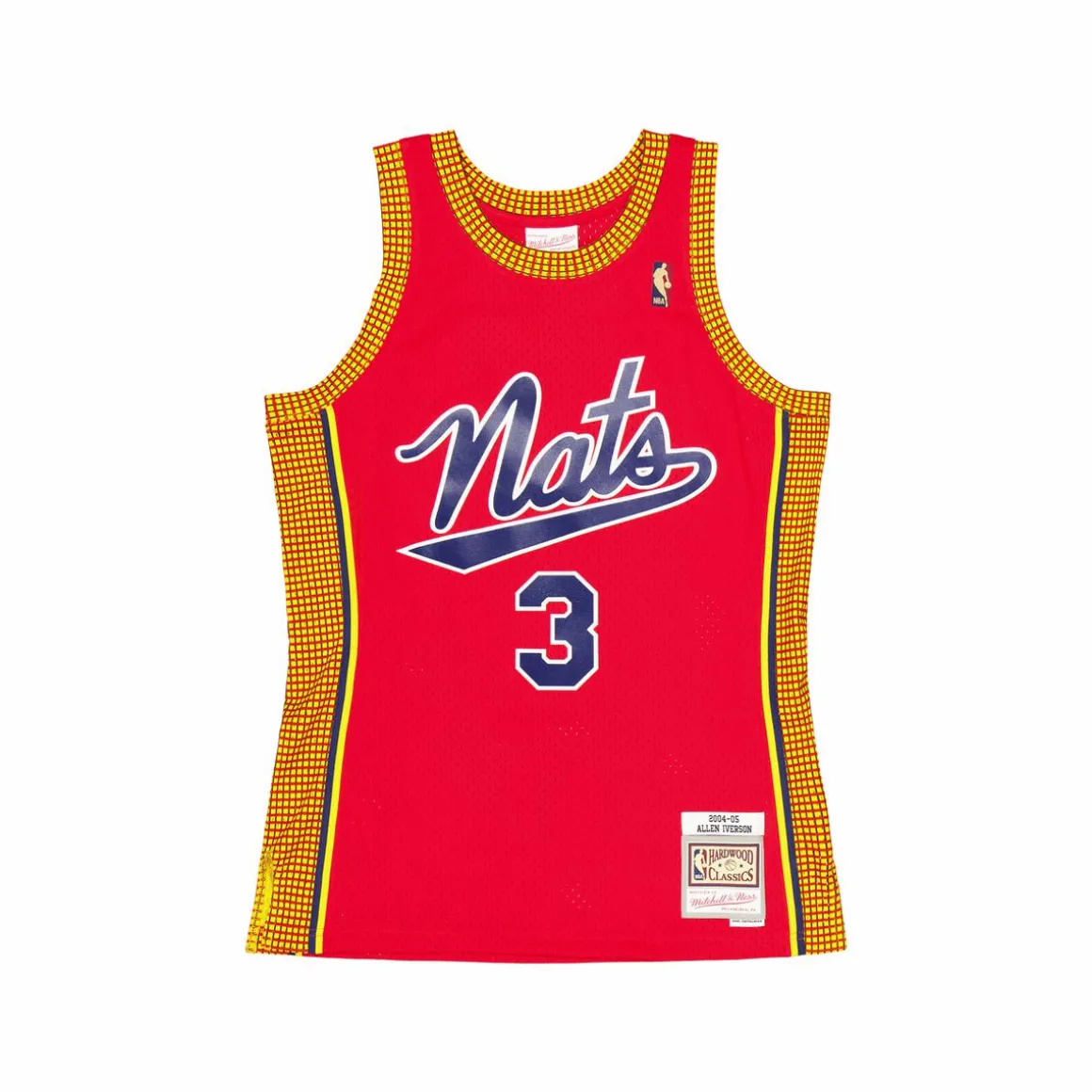 76ers Swingman Jersey Iverson Light Red