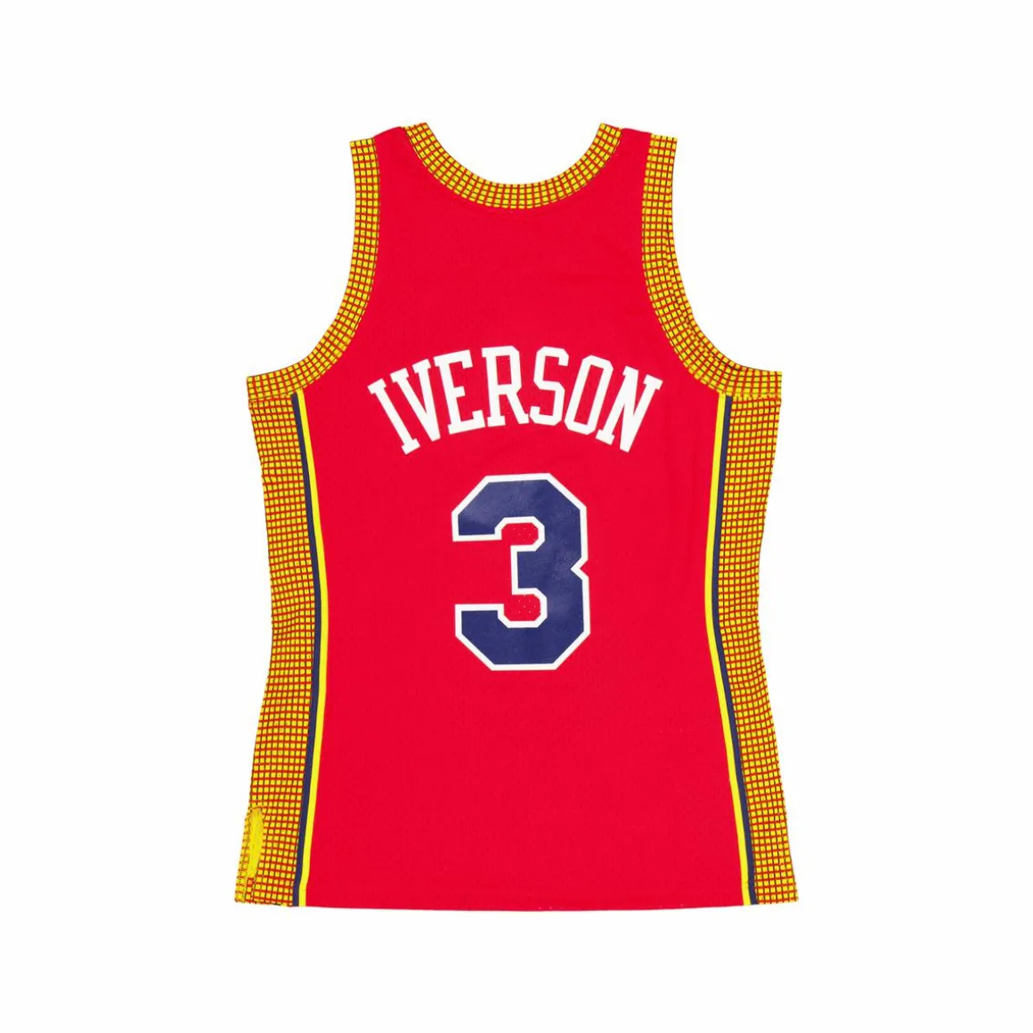 76ers Swingman Jersey Iverson Light Red