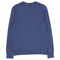 Essential Ssnl Cotton Crew Nec Blue