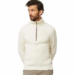 Felix Quarter Zip Jumper White