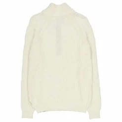 Felix Quarter Zip Jumper White