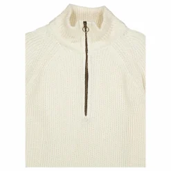 Felix Quarter Zip Jumper White