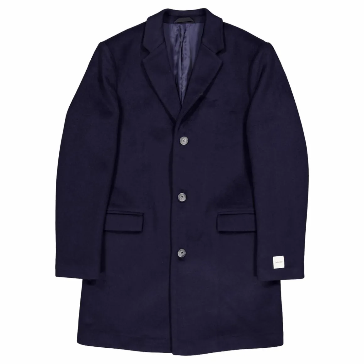 Fine Wool Blend Coat Chw Night Sky