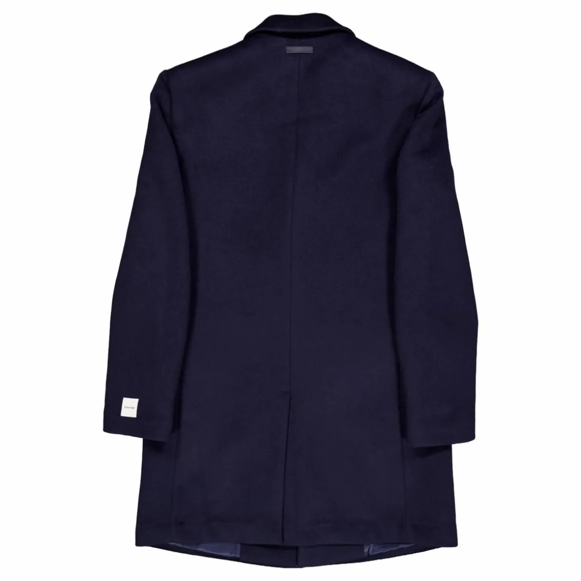 Fine Wool Blend Coat Chw Night Sky