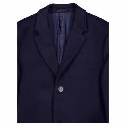 Fine Wool Blend Coat Chw Night Sky