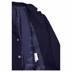 Fine Wool Blend Coat Chw Night Sky