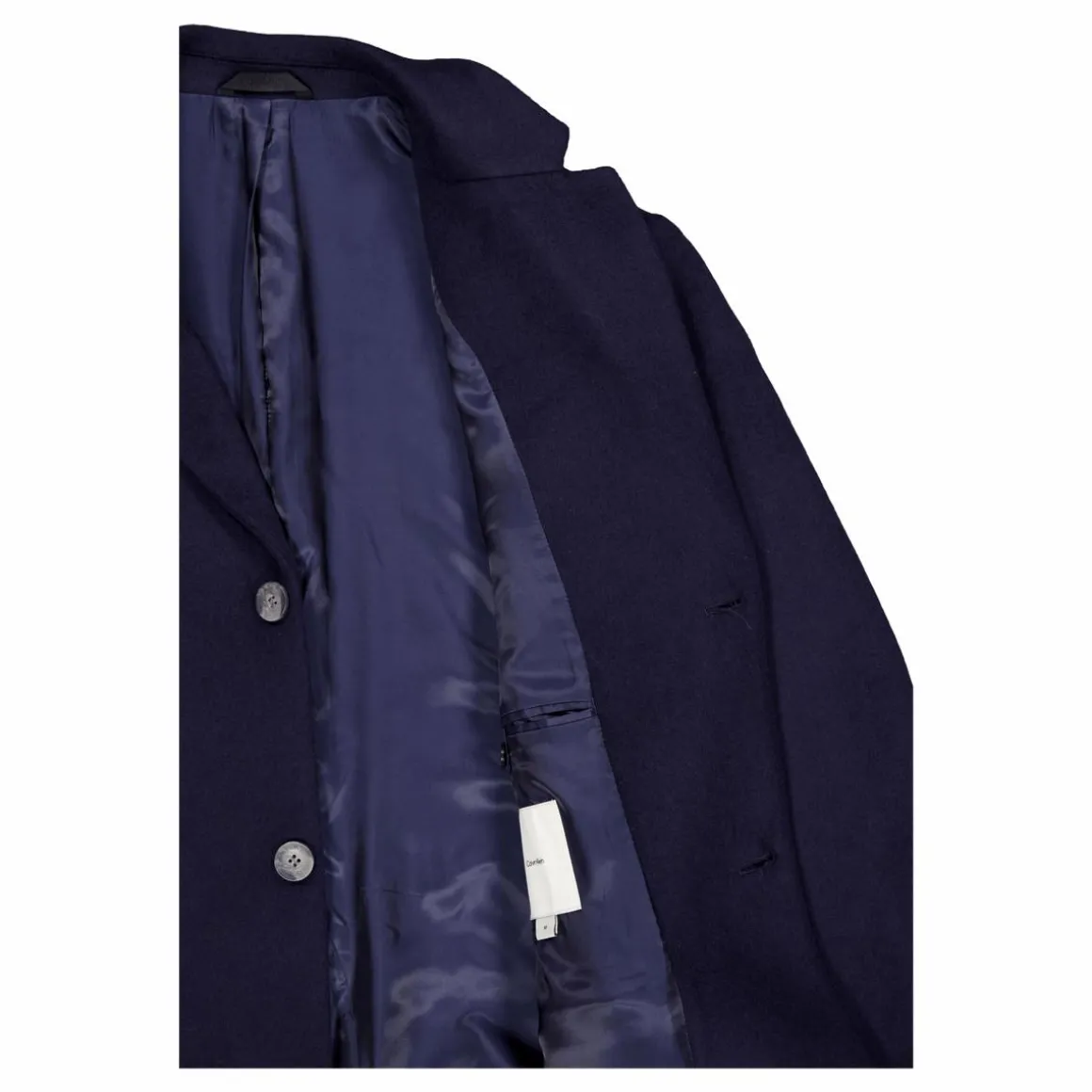Fine Wool Blend Coat Chw Night Sky