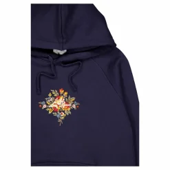 Fiore Hoodie Dark Navy