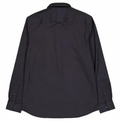 Flannel Solid Shirt Bac Asphalt