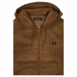 Fred Perry Cord Hooded Trk Jkt