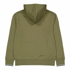 Fred Perry Tipped Hooded Sweatsh Q55