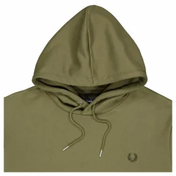 Fred Perry Tipped Hooded Sweatsh Q55
