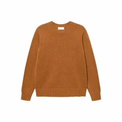 Gary Fleck Wool Roundneck Dark Ochre