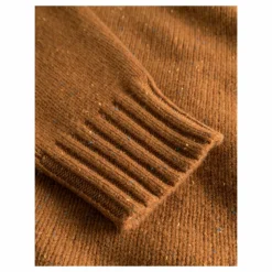 Gary Fleck Wool Roundneck Dark Ochre