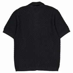 Gespertus Ss Knit Shirt Black