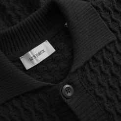 Gespertus Ss Knit Shirt Black